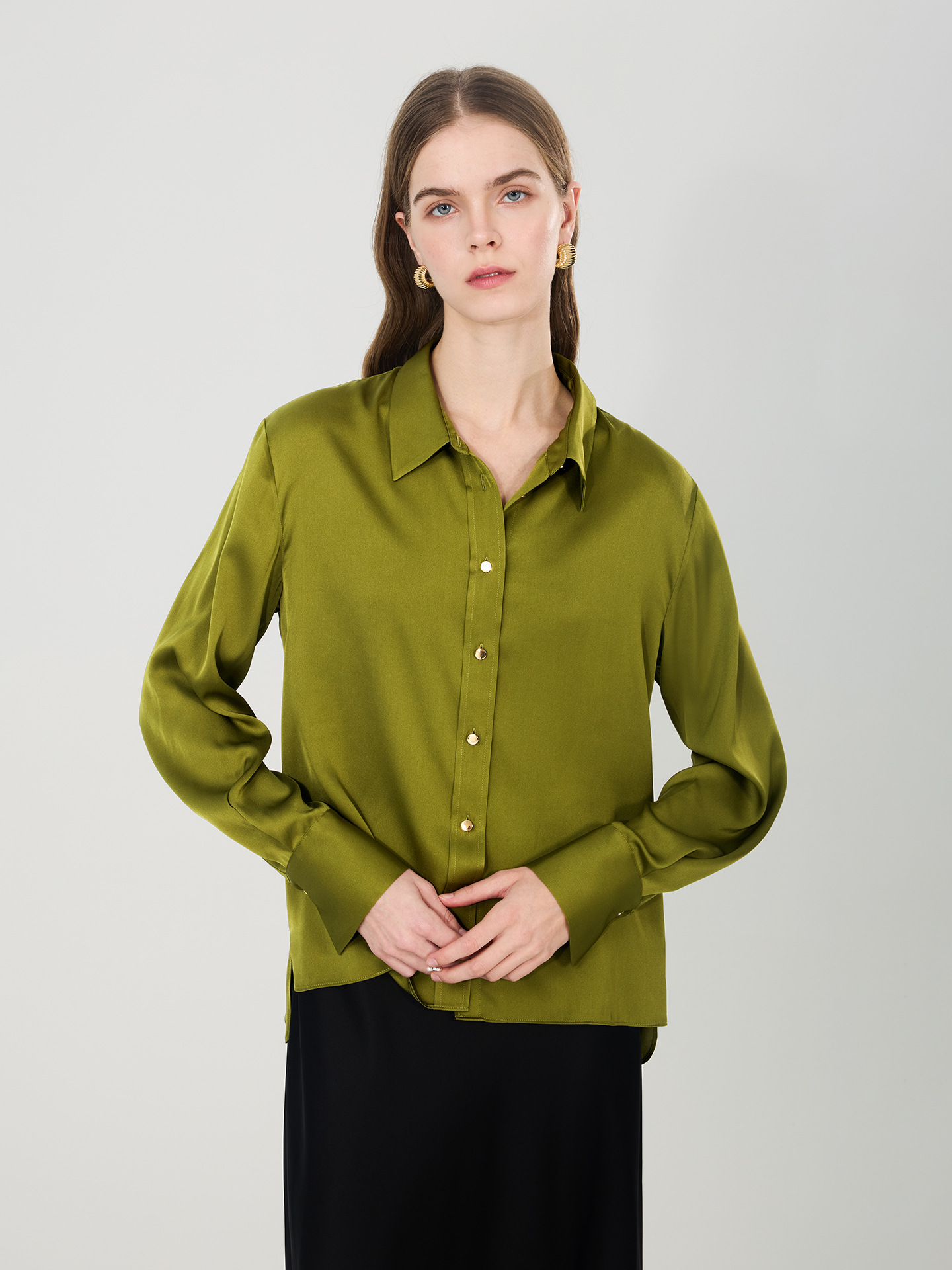 2026 New Mulberry Silk Shirt W - Women Formal Blouses For Evening Wear review and price
