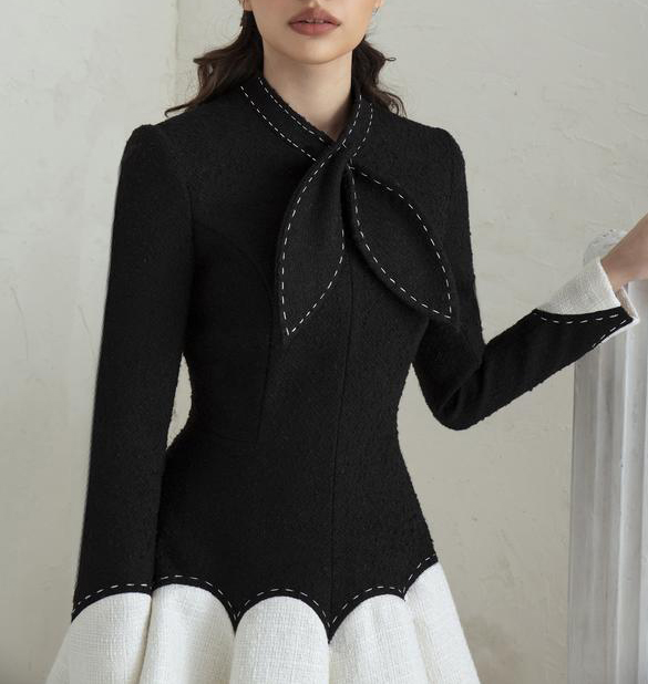 Tailor shop little black dress - Formal Dress Female review and price