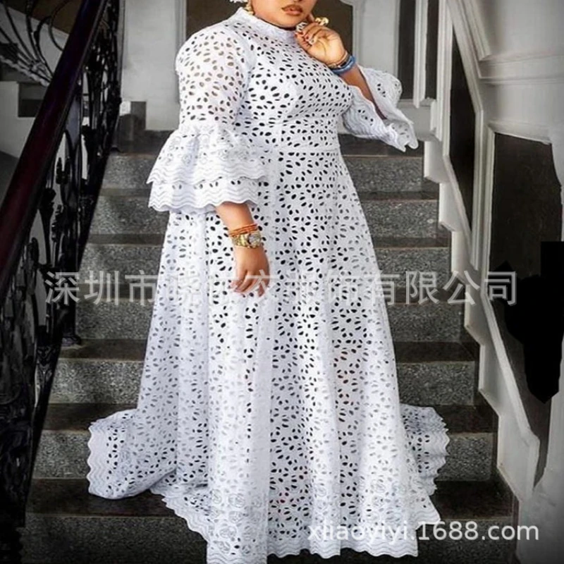 White Dress Women Flare Sleeve - Formal Wear Gowns For Women review and price