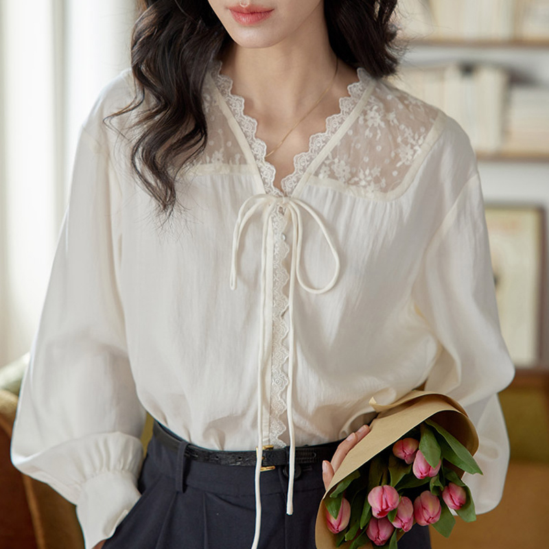 Long Sleeve Shirts Womens Sati - Women Formal Blouses For Evening Wear review and price