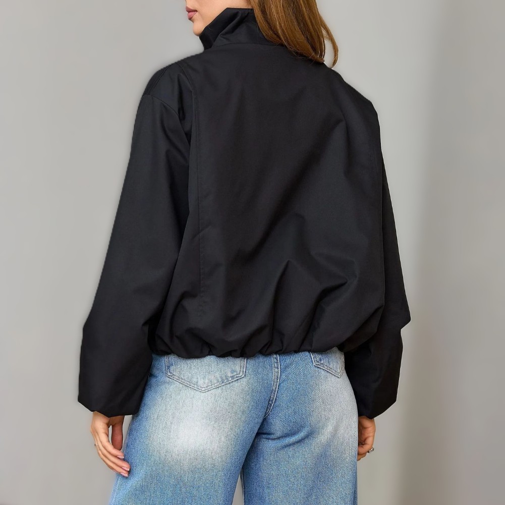 Womens Casual Stand Collar Jac - Women'S Formal Wear Jackets review and price