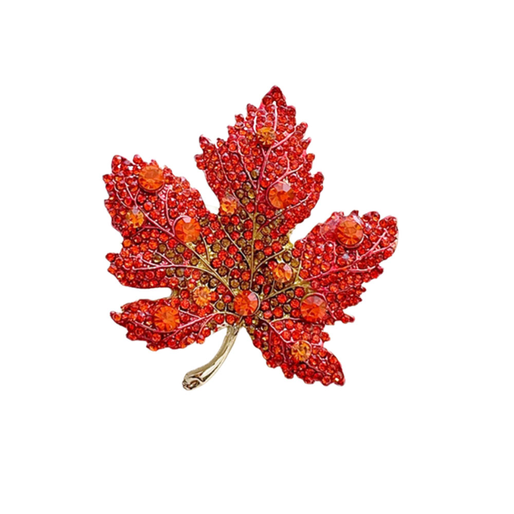 High-End Rhinestone Maple Leaf - Women Formal Event Wear review and price