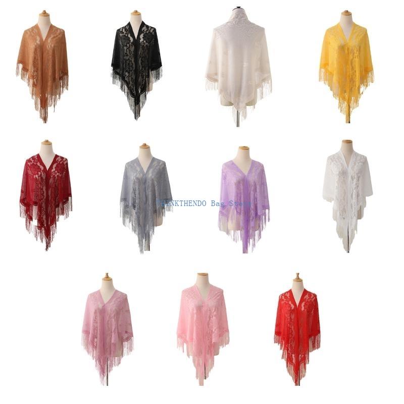 340D Lace Fringed Cover Up Hol - Women Formal Event Wear review and price