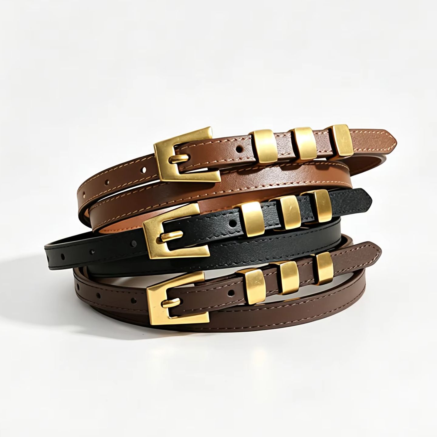 Women Slim Leather Waist Belt  - Women Formal Wear With Jeans review and price