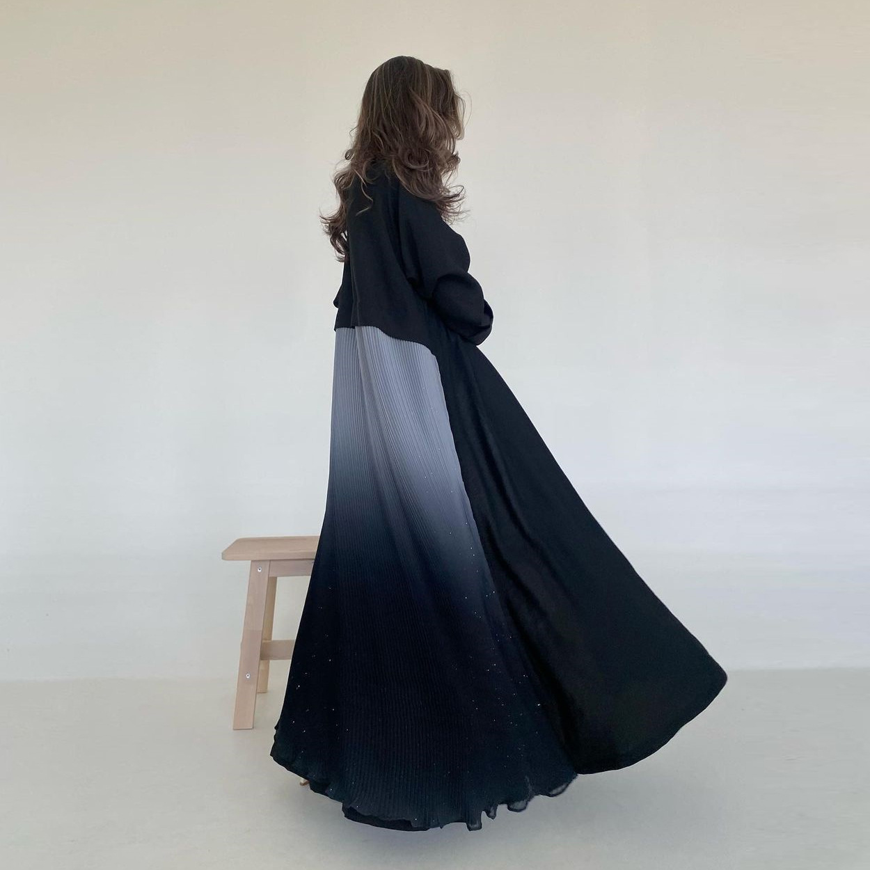 Muslim Women Pleated Abaya Dre - Women Formal Wear Dubai review and price