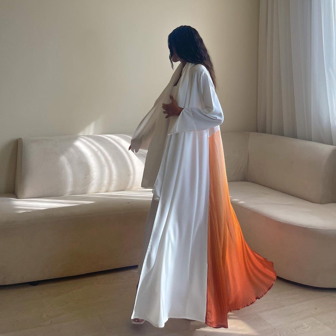 Muslim Women Pleated Abaya Dre - Women Formal Wear Dubai review and price