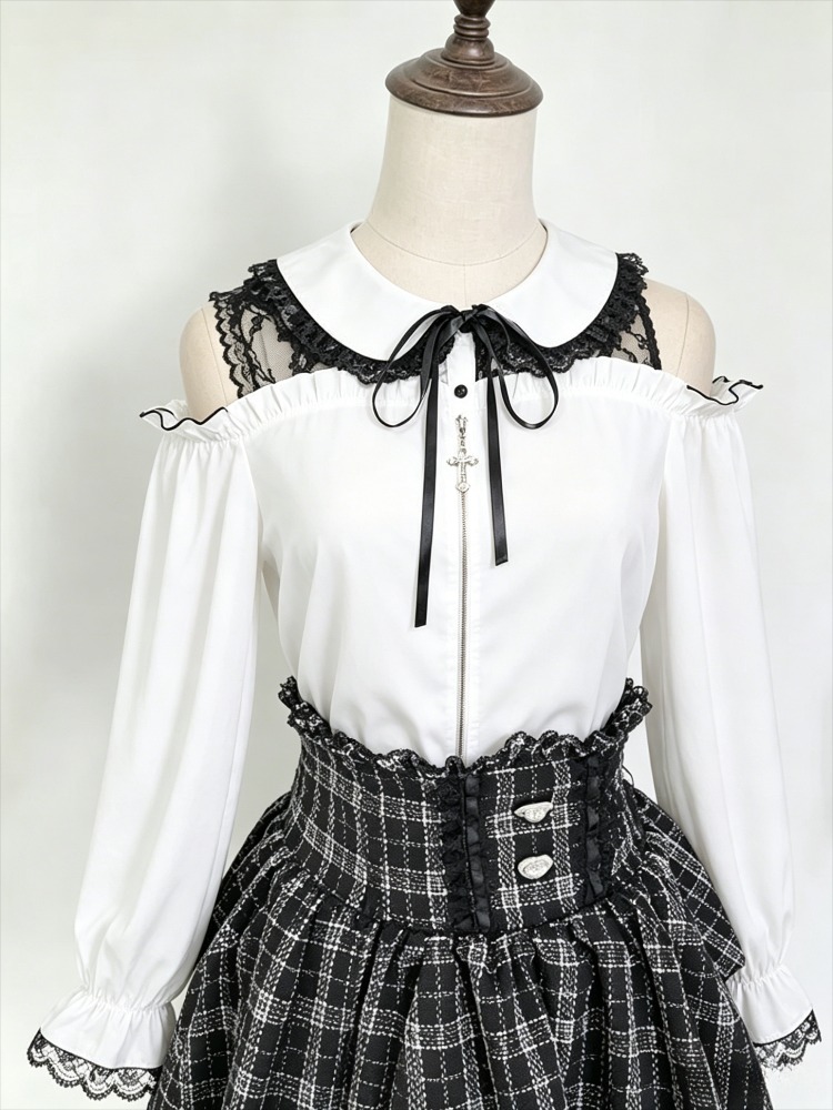 Sweet JK Blouse Women Japanese - Women Formal Blouses For Evening Wear review and price